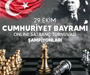 29 EKİM CUMHURİYET BAYRAMI SATRANÇ YARIŞMASI DERECELERİMİZ