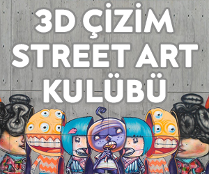 3D ÇİZİM – STREET ART KULÜBÜ