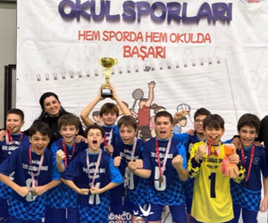 Okulumuz Erkekler Futsal İl Birincisi