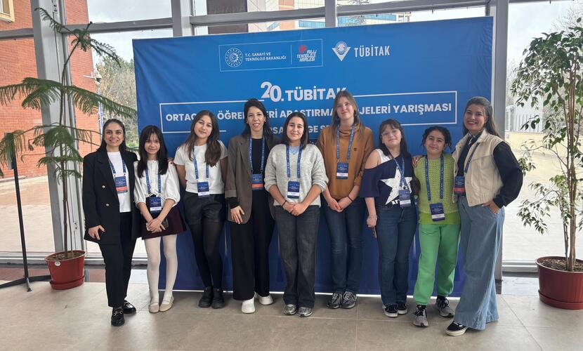 Eskişehir’de düzenlenen 20. TÜBİTAK Ortaokul Öğrencileri Araştırma Projeleri Yarışması Bölge Sergisinde yerimizi aldık