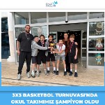 Okul Sporları 2. Küme Küçük Erkekler 3x3 Basketbol Şampiyonu Takımımızı Kutluyoruz! 🏆