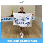 Squash Şampiyonu Yaren Ela Aydın’ı Kutluyoruz! ⭐️