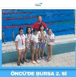 Çağdaş Öncü Okulları yüzmede Bursa 2.si 🏆