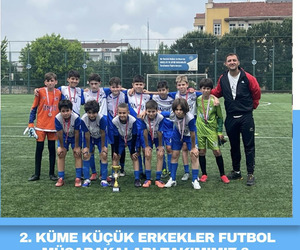 Okul sporları 2. Küme Küçük Erkekler Futbol Müsabakaları’nda okul futbol takımımız 3. olmuştur.  Sporcularımızı tebrik eder, başarılarının devamını dileriz.
