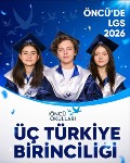 🏆 2026 LGS'de üç Türkiye birincisi çıkarmanın kıvancını yaşıyoruz.