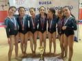 Bursa Okullararası Artistik Cimnastik İl Birinciliği'nde Büyük Başarı! 🥈🤸🏻‍♀️