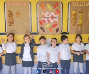 Öncü Bademli birinci sınıf ögrencileri sonbaharın büyüsünü keşfediyor!